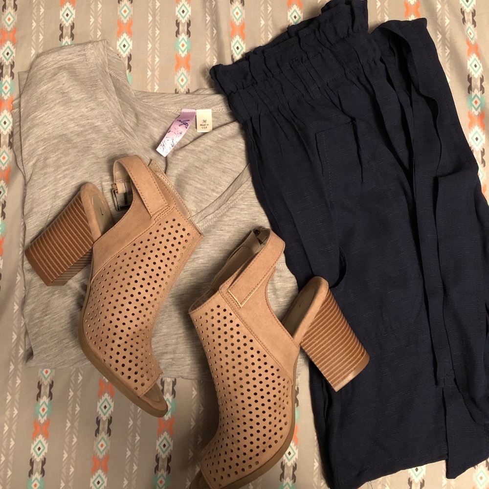 Navy Blue Skirt
